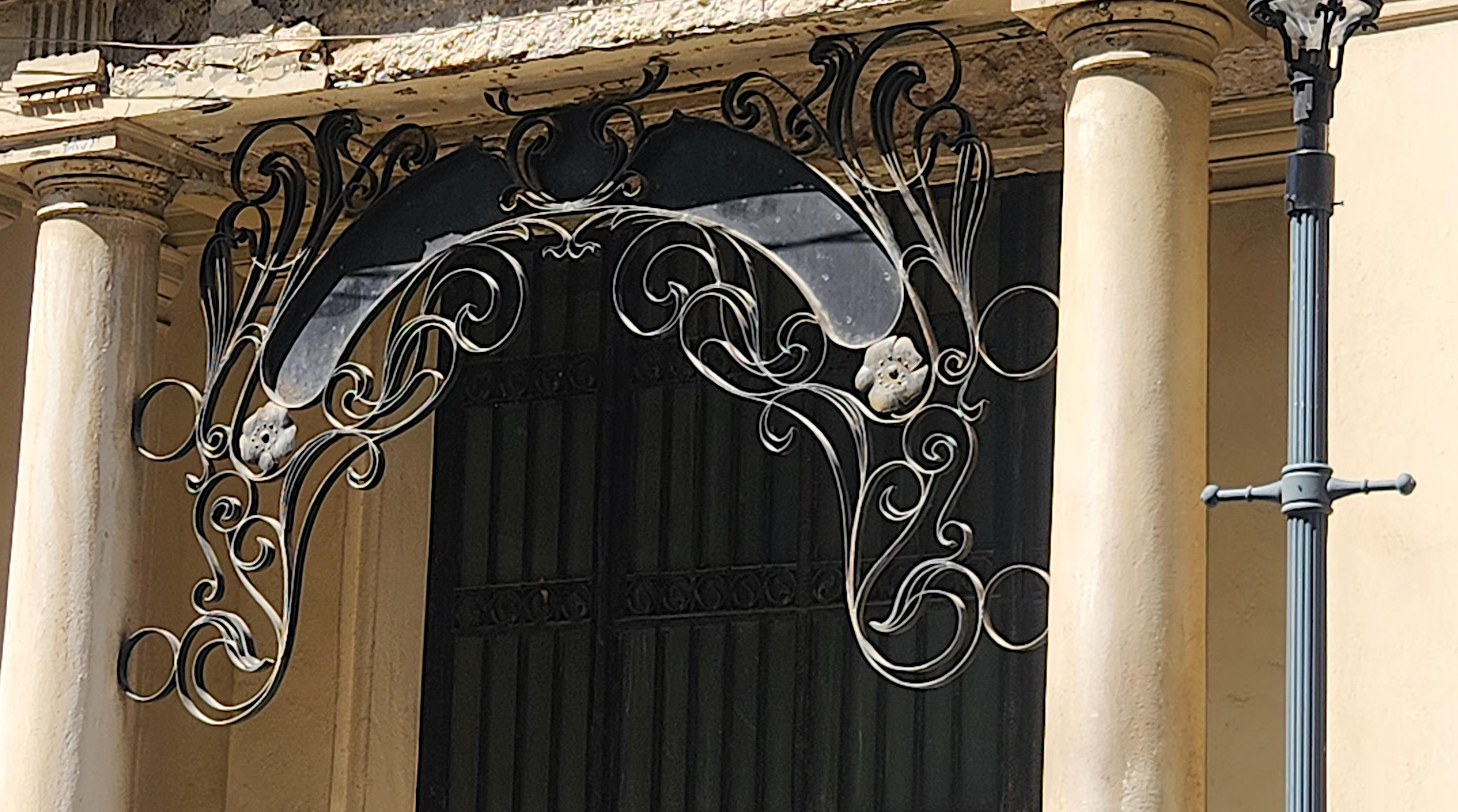 Art Nouveau Transom
